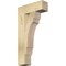 Ekena Millwork Olympic Block Rough Sawn Bracket, Douglas Fir, 4"W x 14"D x 26"H BKT04X14X26OLY05RDF - alternate 1